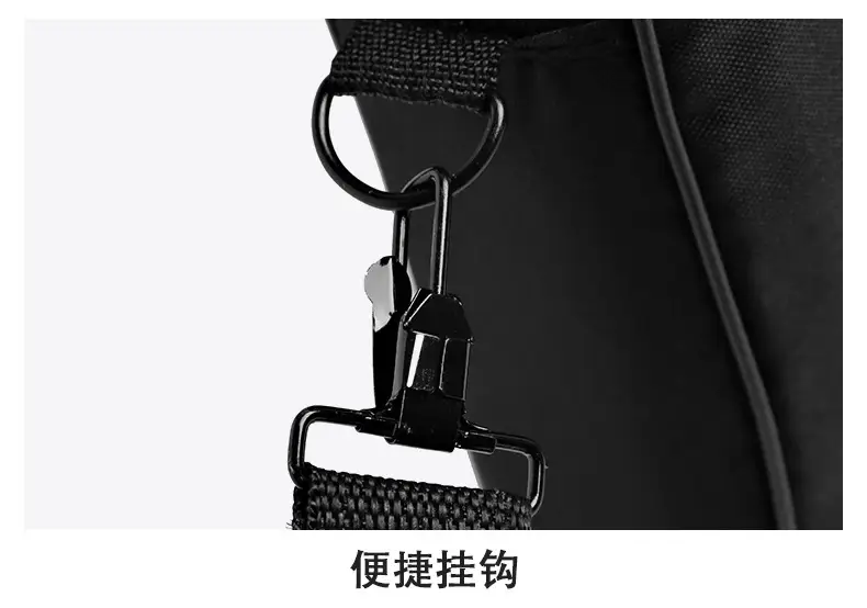 Reflective Zipper Laptop Bag Grey Shoulder Business Portable — feature 26