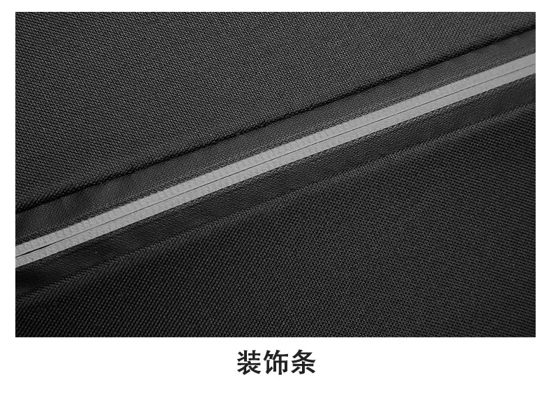 Reflective Zipper Laptop Bag Grey Shoulder Business Portable — feature 29