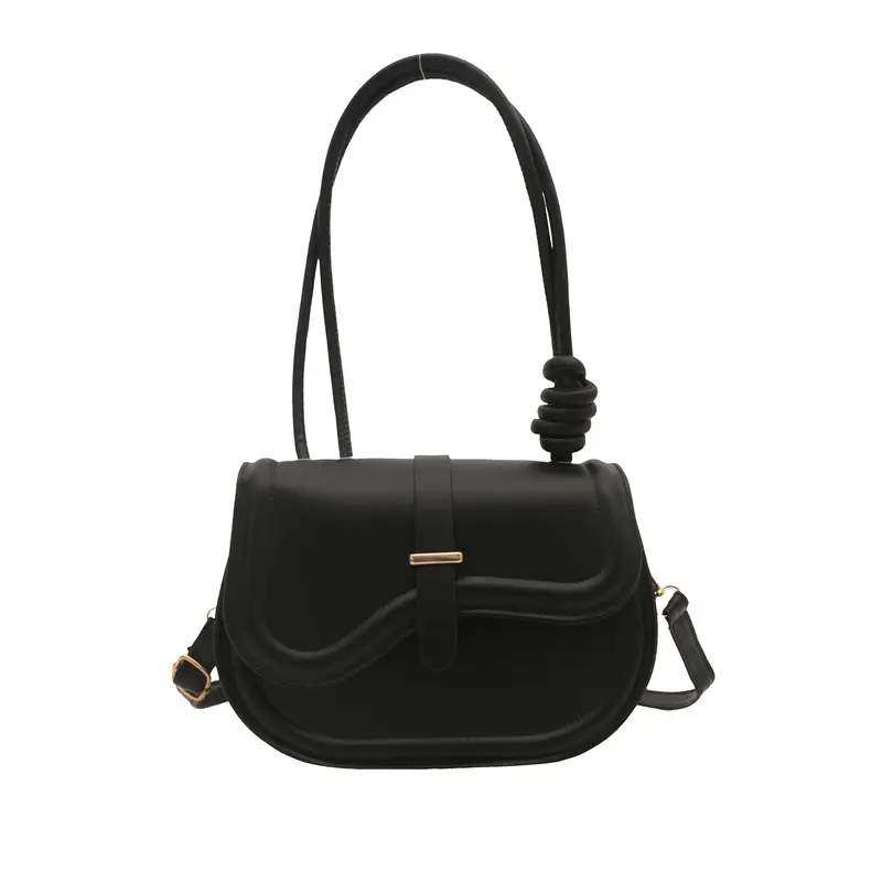 Women's White Crossbody Shoulder Bag with Adjustable Strap - Image 7