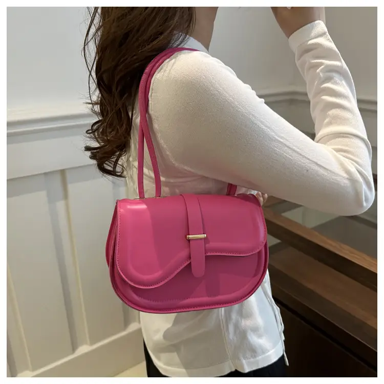 Women's White Crossbody Shoulder Bag with Adjustable Strap — feature 15