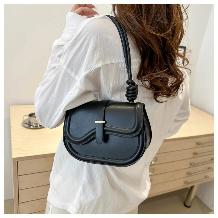 Women's White Crossbody Shoulder Bag with Adjustable Strap — feature 19
