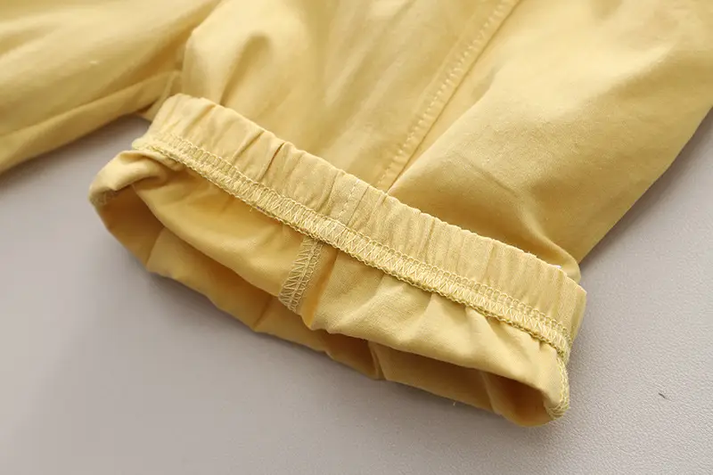 Boys Summer Camel Print 2-Piece Suit Yellow 1-5Y — feature 21
