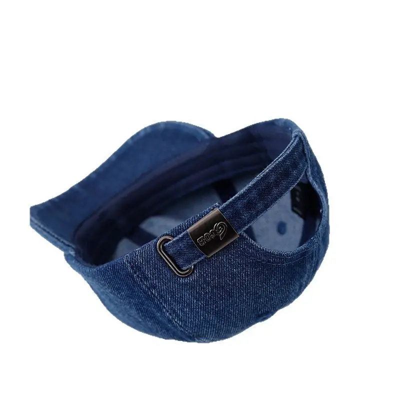 Vintage Denim Bear Cap for Baby Boys Girls Sunshade - Image 8
