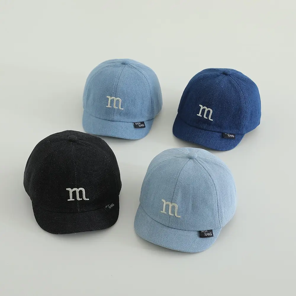 Children's Blue Embroidered Cap 1983 Island - Image 18