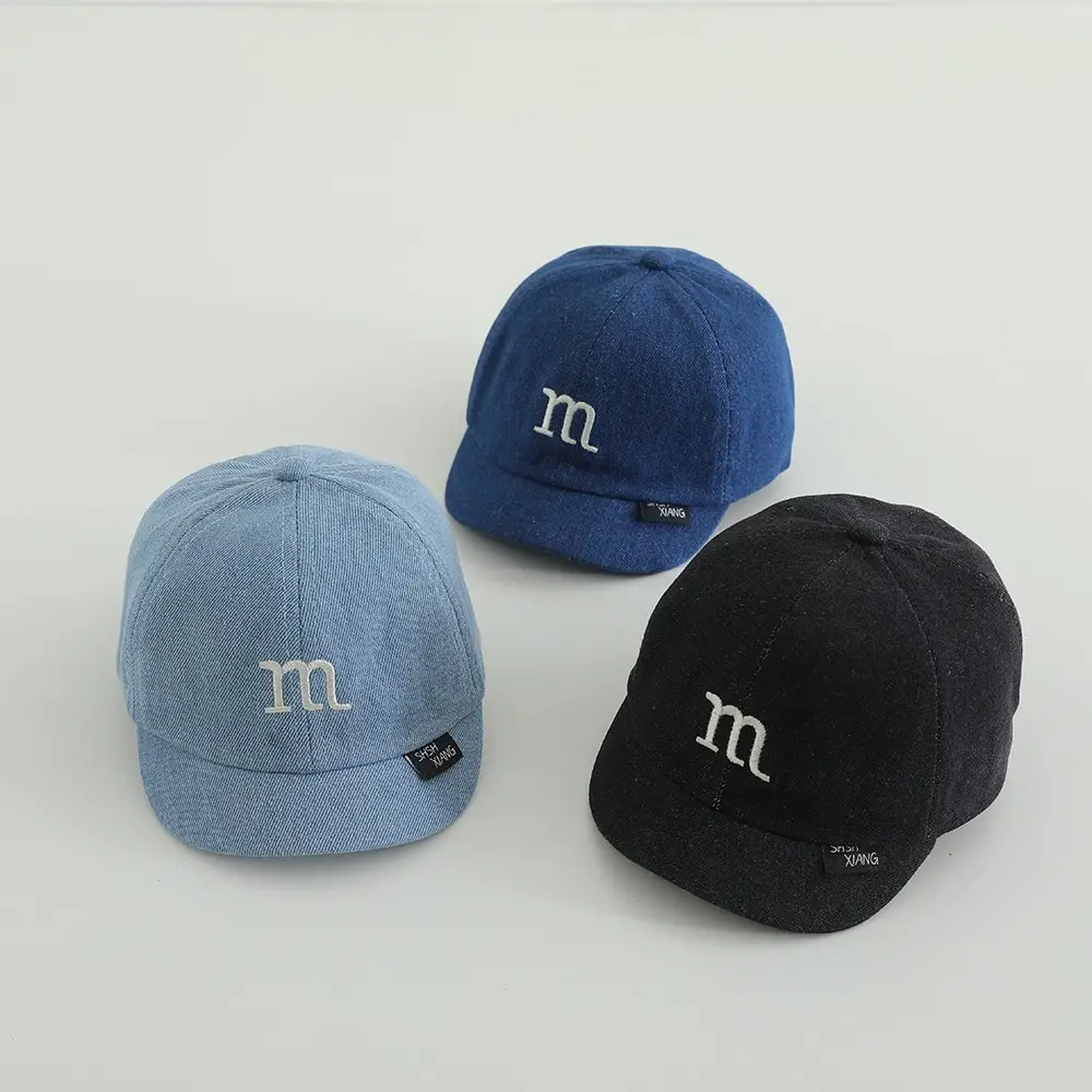 Children's Blue Embroidered Cap 1983 Island — feature 1
