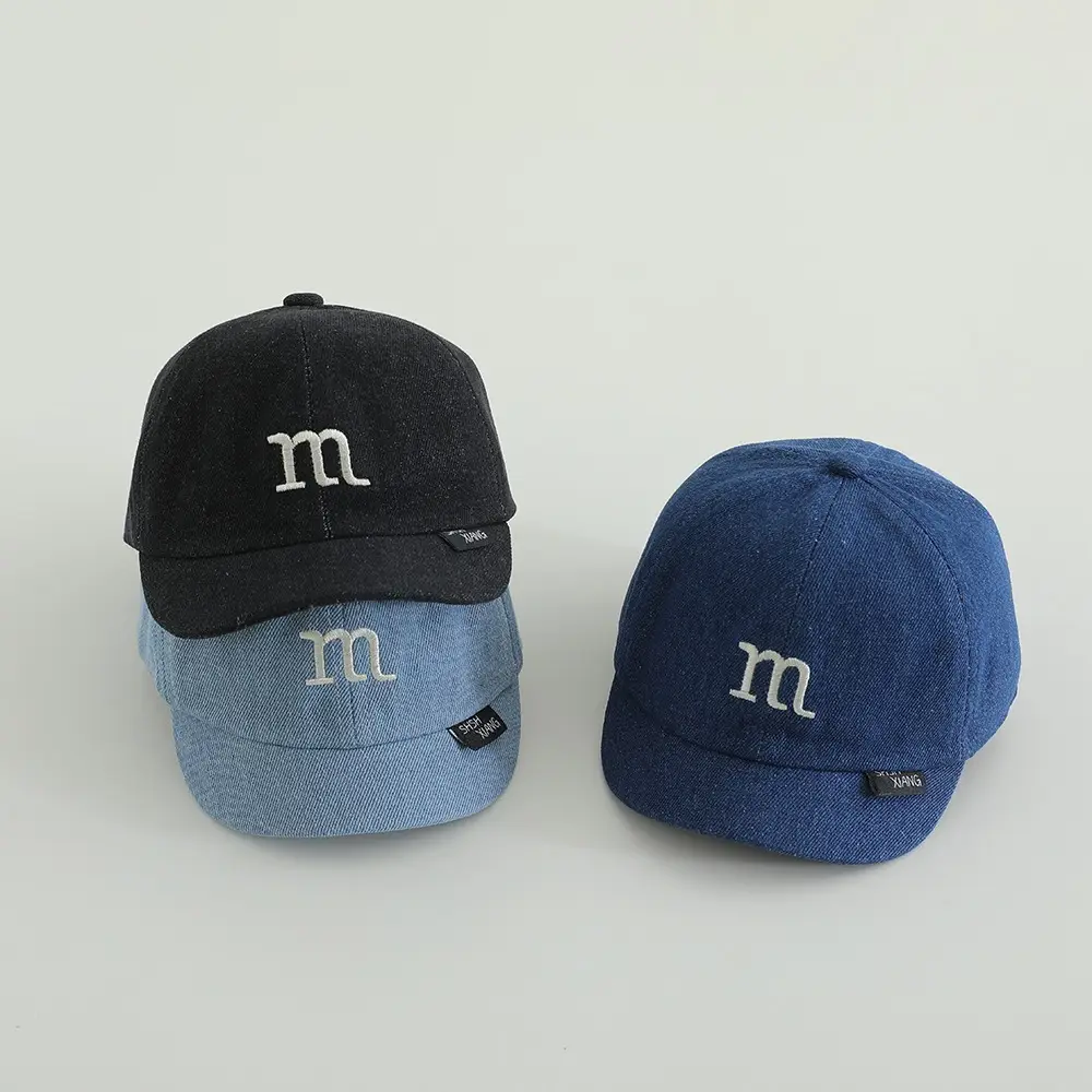 Children's Blue Embroidered Cap 1983 Island — feature 6