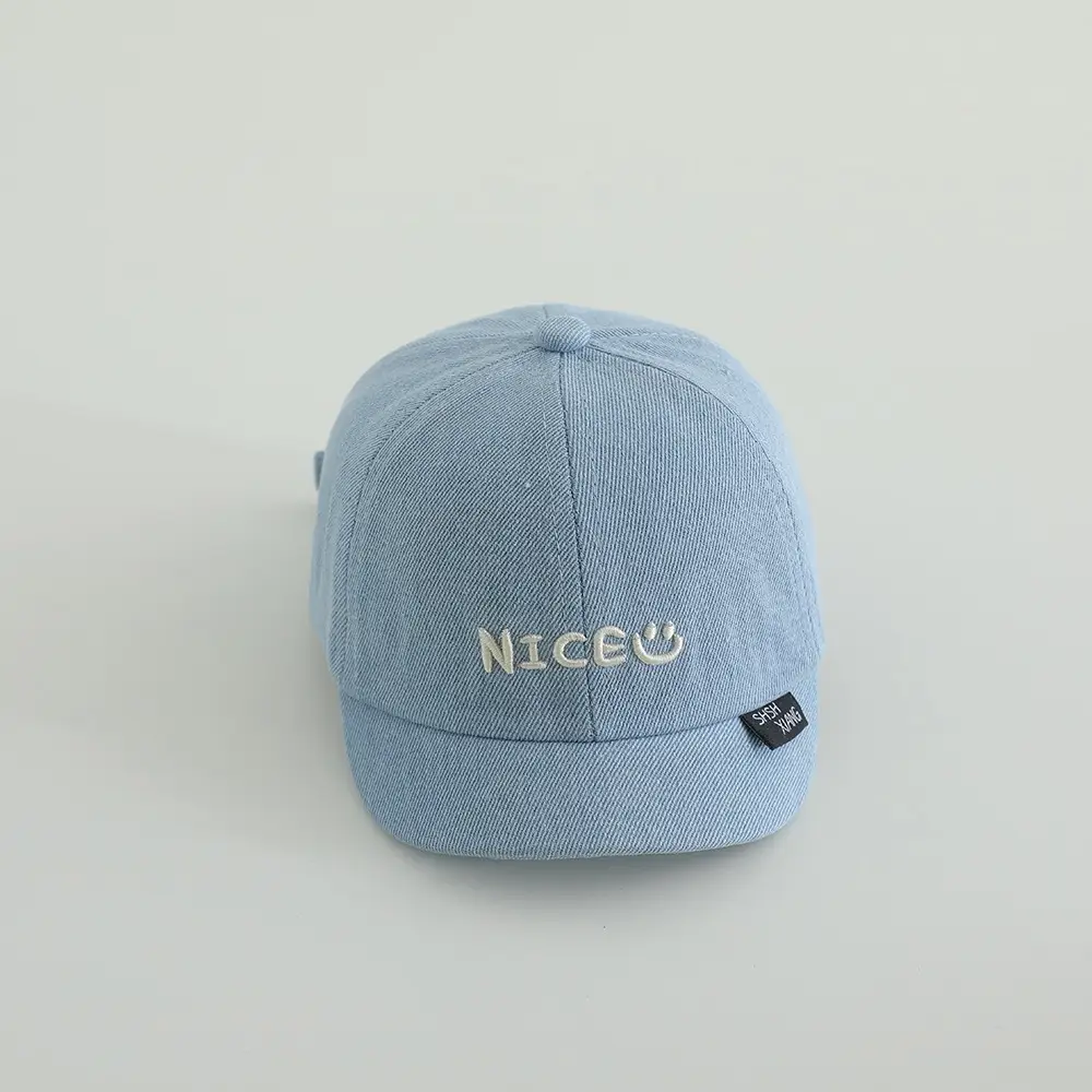 Children's Blue Embroidered Cap 1983 Island - Image 13