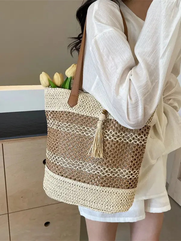 Women's Woven Casual Shoulder Bag 2025 New - Image 5