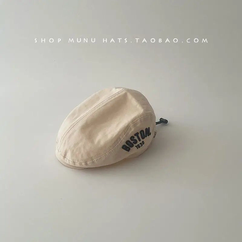 Children's Cotton Forward Cap Baby Anti-Beret Newsboy Cap — feature 21