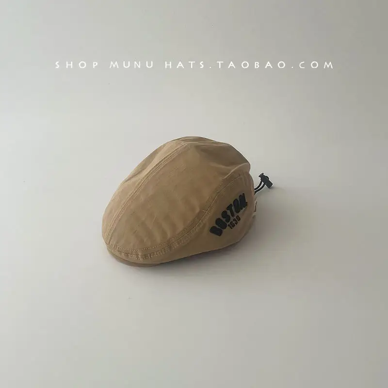 Children's Cotton Forward Cap Baby Anti-Beret Newsboy Cap — feature 22
