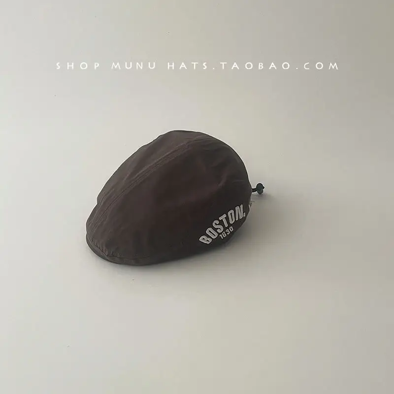 Children's Cotton Forward Cap Baby Anti-Beret Newsboy Cap — feature 24