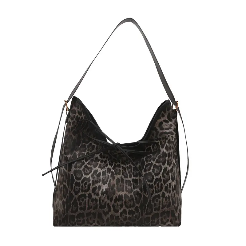 Leopard Print Shoulder Bag for Women Spring 2025 - Image 8