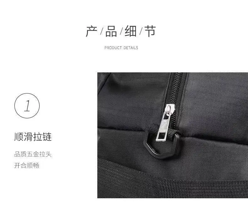 Waterproof Large Capacity Travel Bag Handheld Crossbody Storage — feature 11