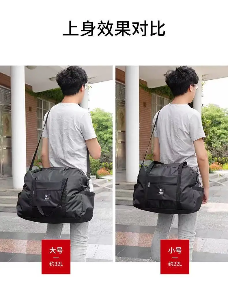 Waterproof Large Capacity Travel Bag Handheld Crossbody Storage — feature 5