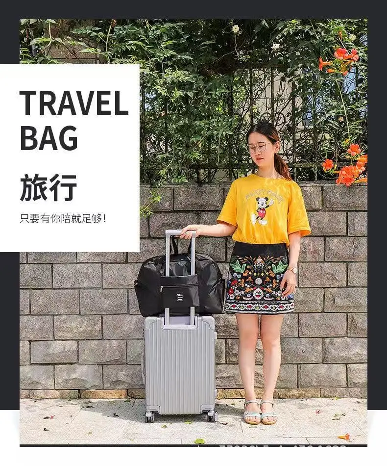 Waterproof Large Capacity Travel Bag Handheld Crossbody Storage — feature 9