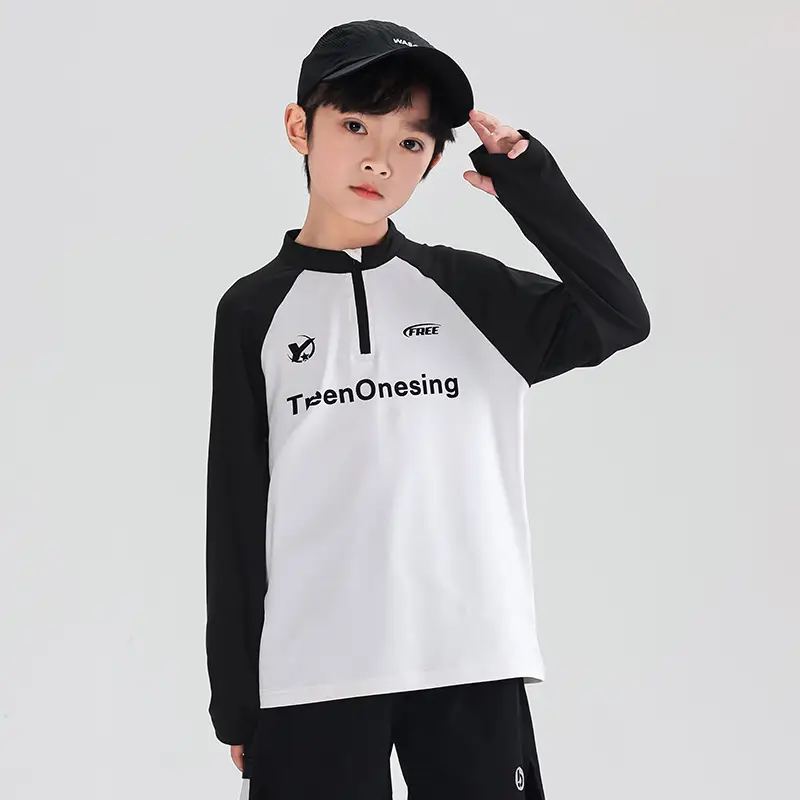 Boys Long Sleeve Jersey T-Shirt Spring Autumn 2025 - Image 2