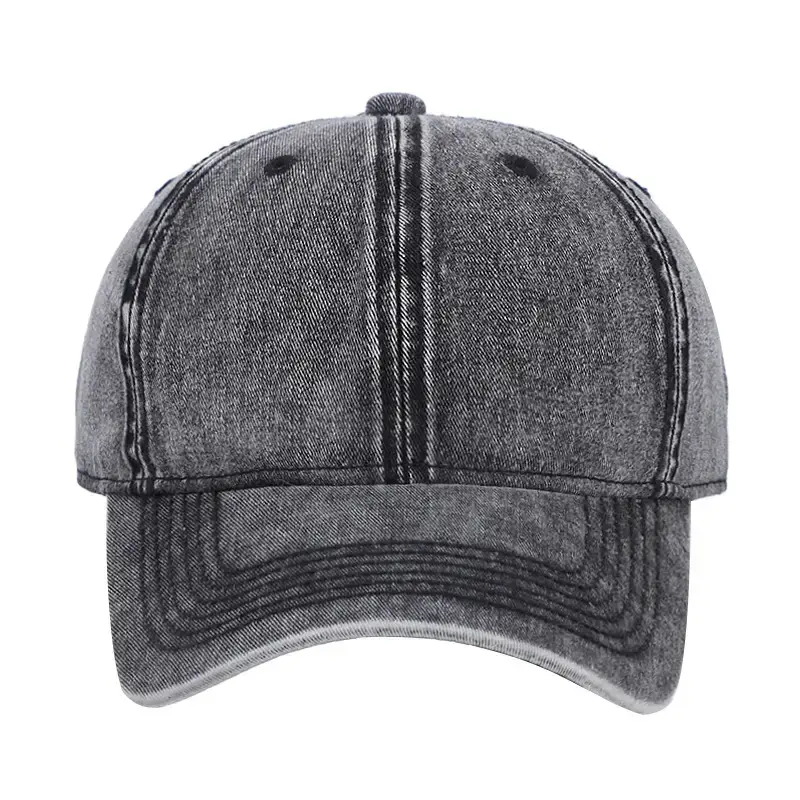 Light Gray Washed Cowboy Hat for Men - Image 14