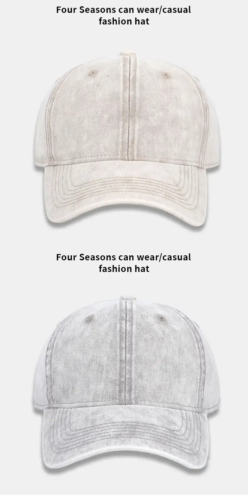 Light Gray Washed Cowboy Hat for Men — feature 13