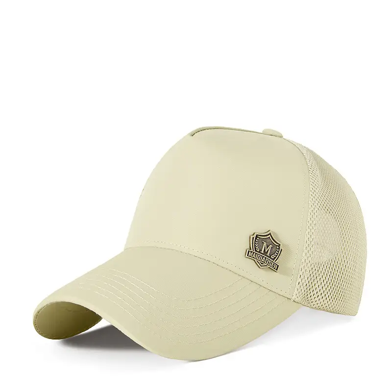 2025 Black Mesh Baseball Cap with Badge - Image 4