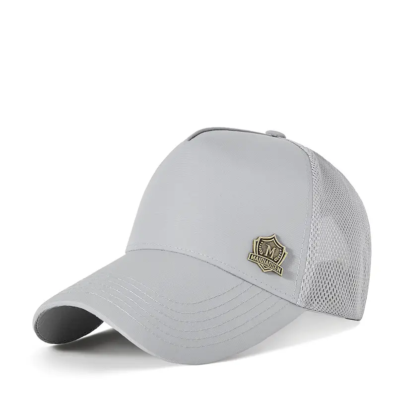 2025 Black Mesh Baseball Cap with Badge - Image 5