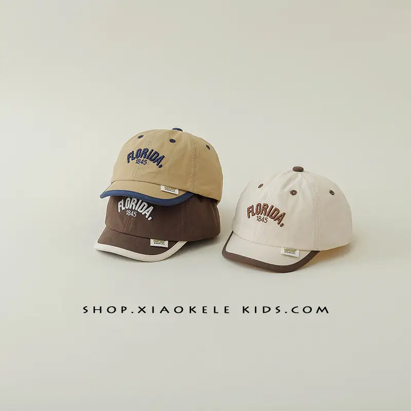Blue Letter Embroidered Baby Cap for Boys - Image 8