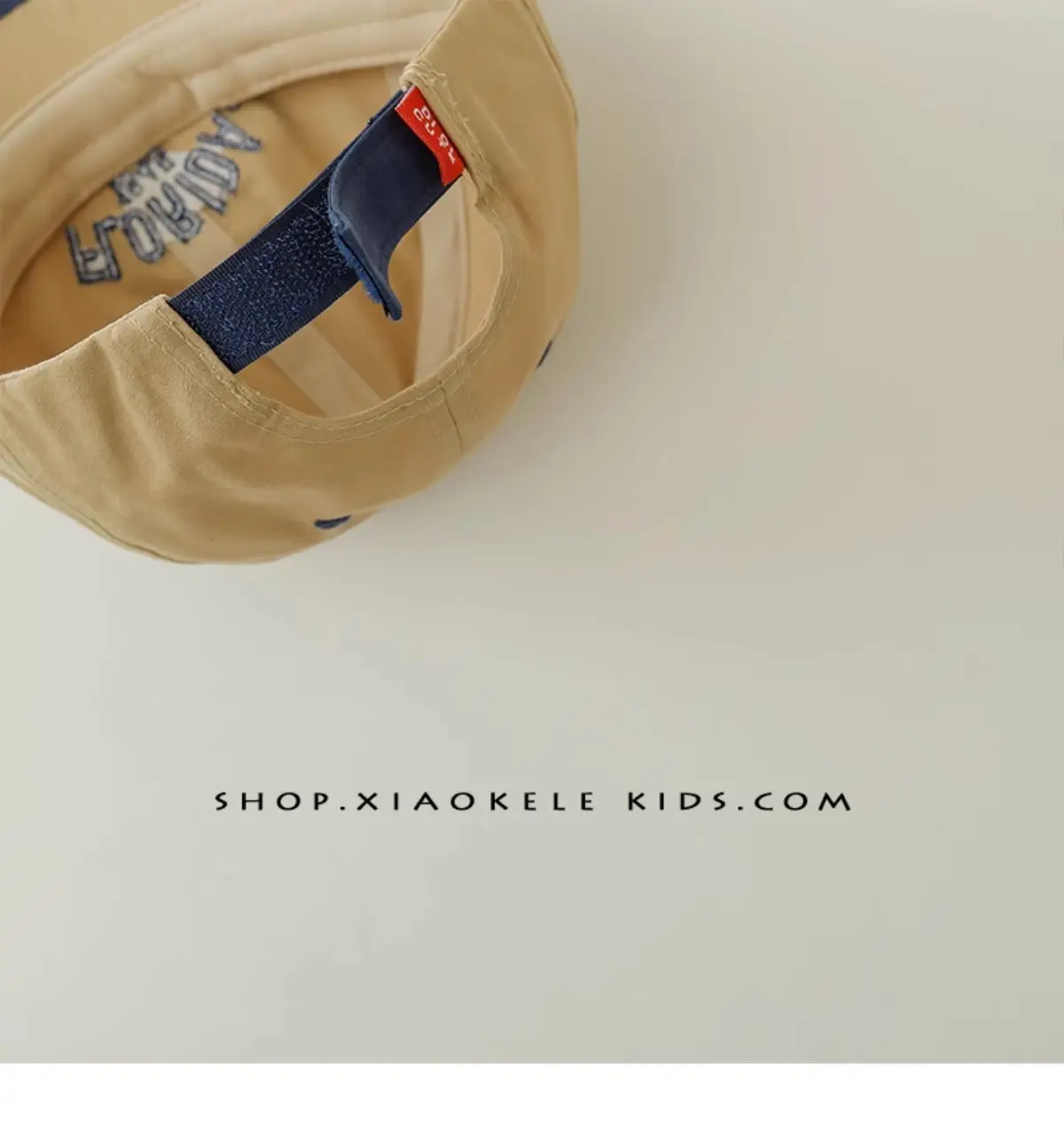 Blue Letter Embroidered Baby Cap for Boys — feature 12