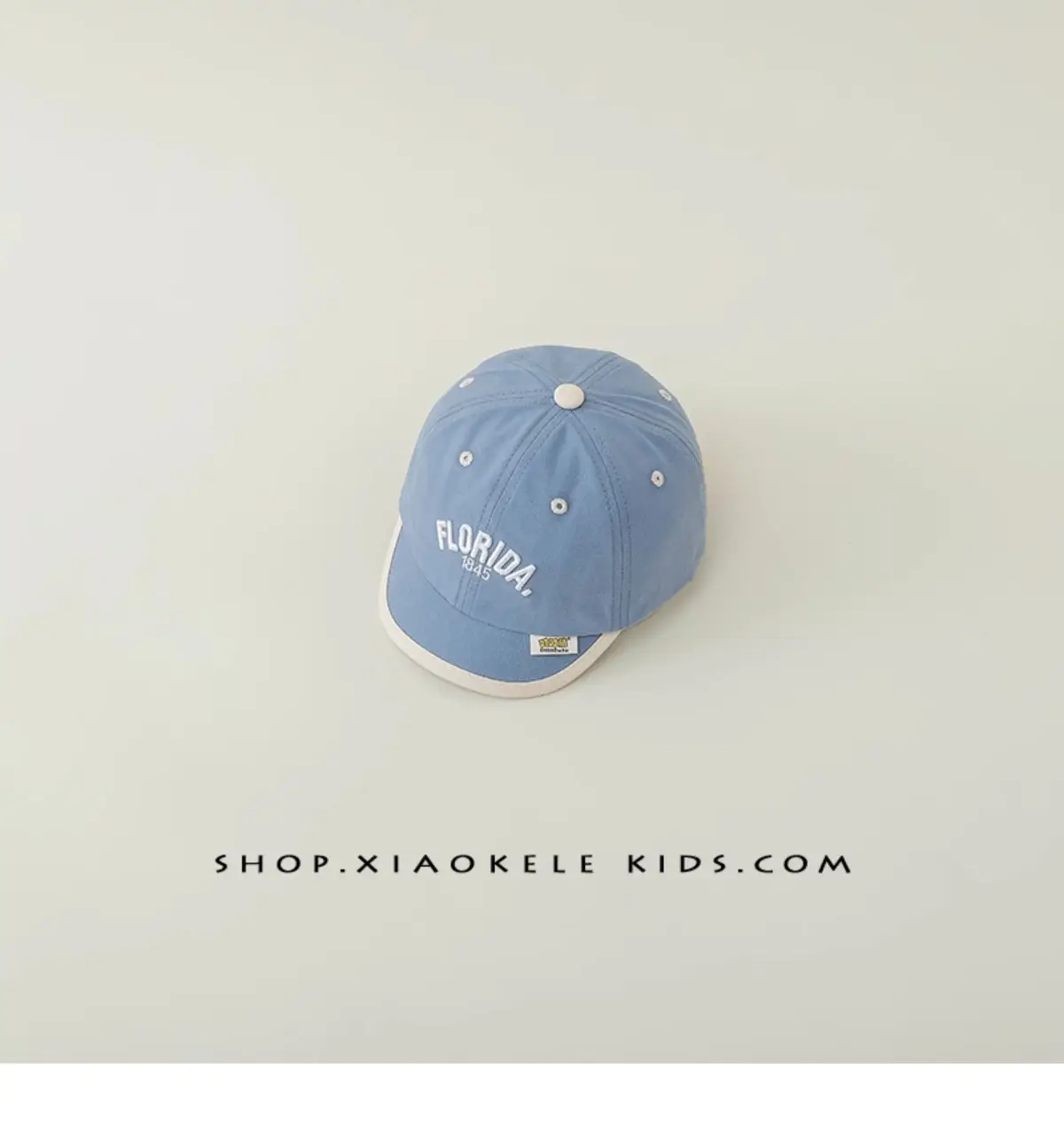 Blue Letter Embroidered Baby Cap for Boys — feature 14
