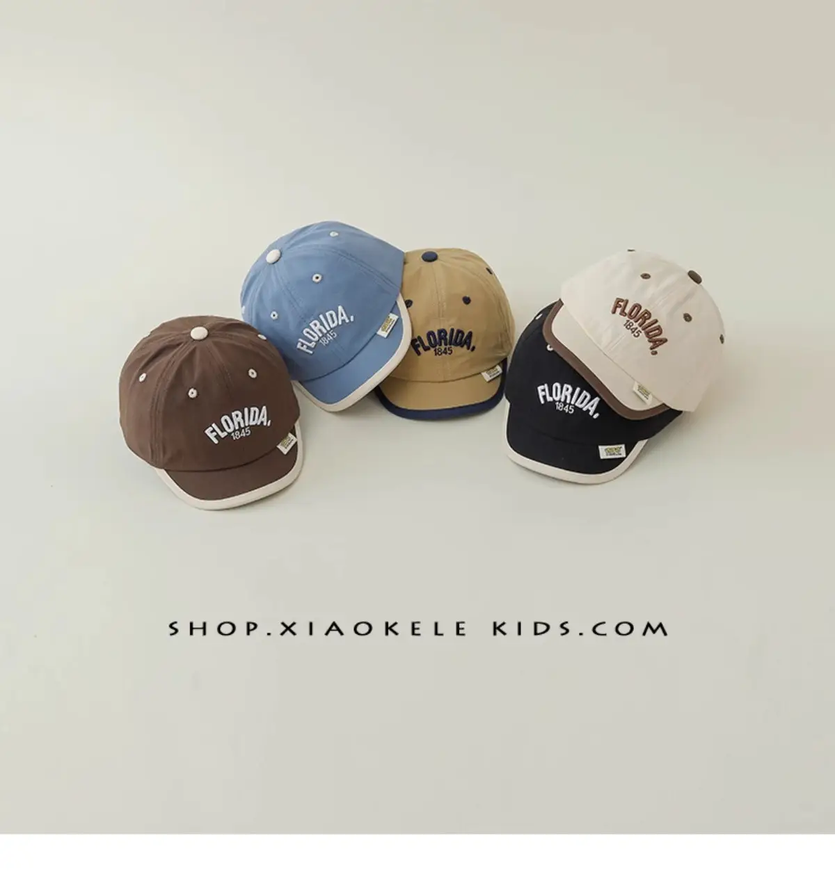 Blue Letter Embroidered Baby Cap for Boys — feature 2