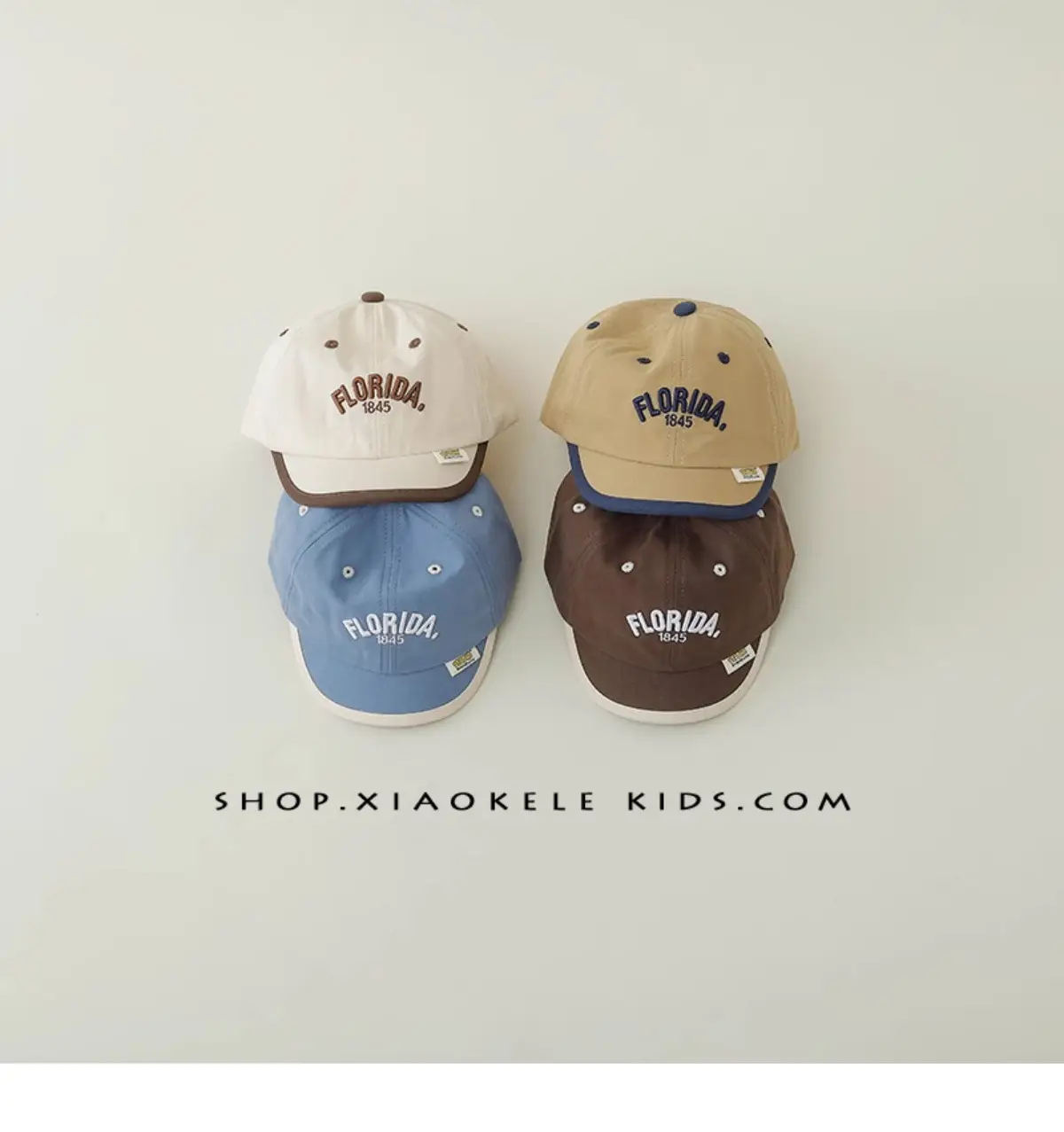 Blue Letter Embroidered Baby Cap for Boys — feature 3