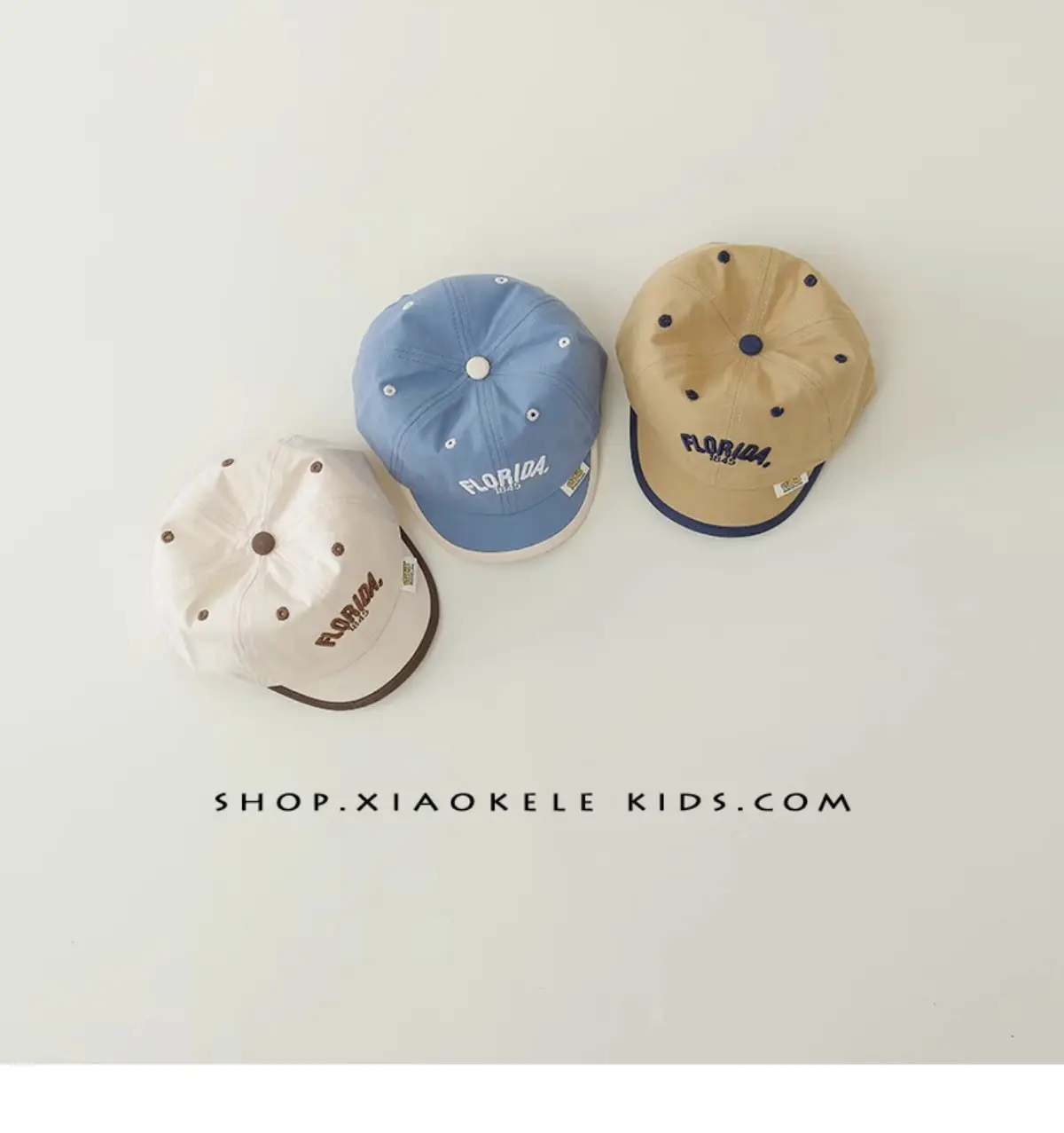 Blue Letter Embroidered Baby Cap for Boys — feature 4