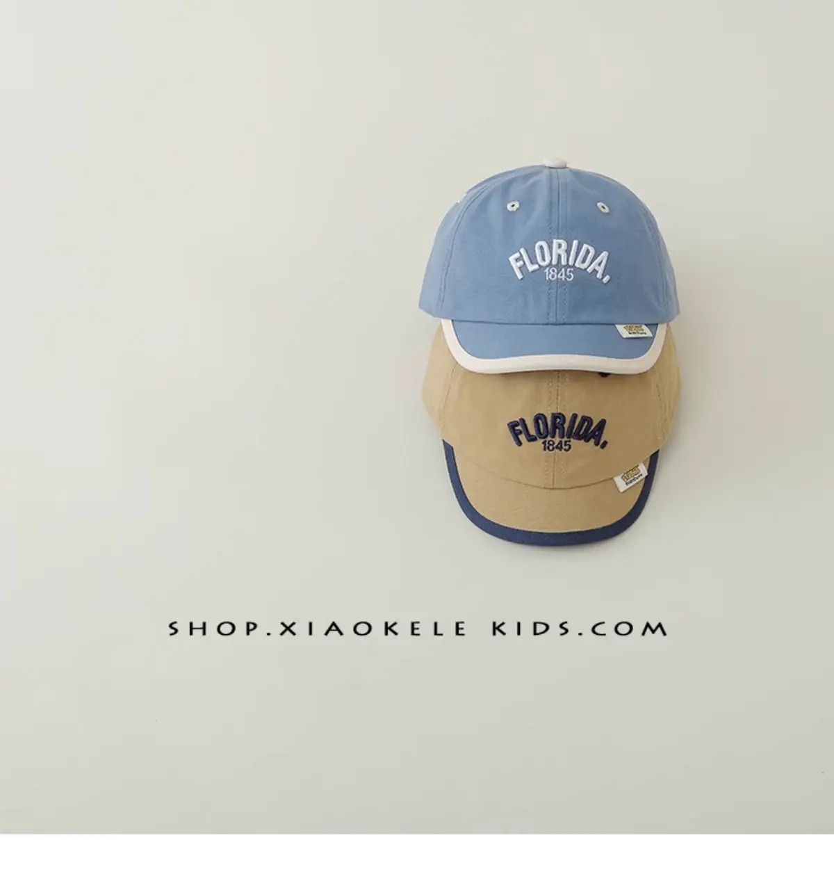 Blue Letter Embroidered Baby Cap for Boys — feature 9