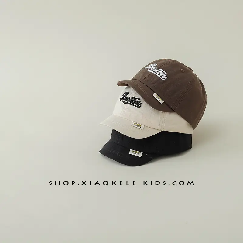 Baby Korean Letter Embroidered Cap for Boys Spring Autumn - Image 9