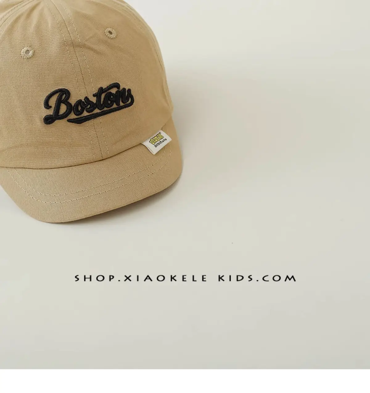 Baby Korean Letter Embroidered Cap for Boys Spring Autumn — feature 11