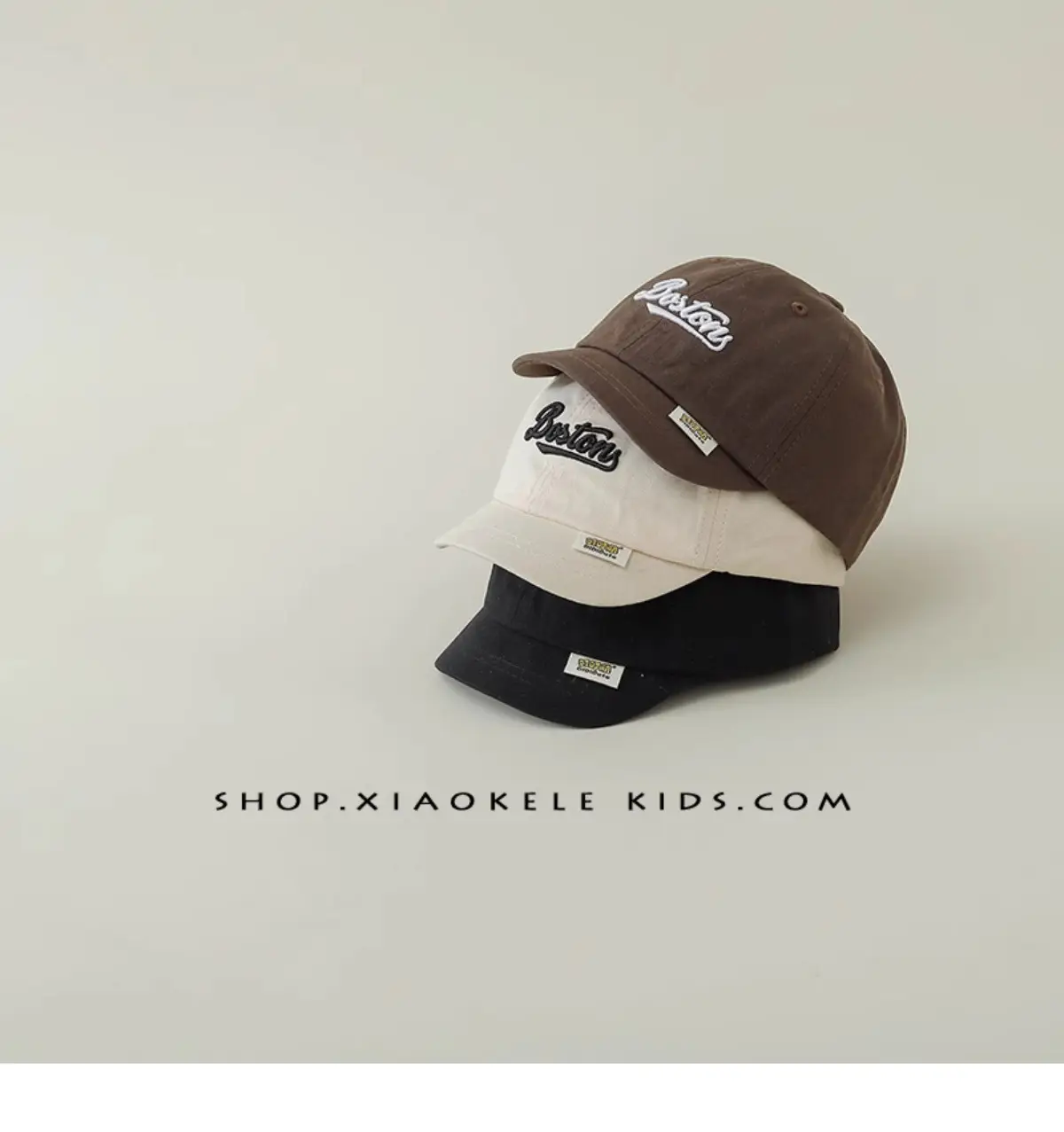 Baby Korean Letter Embroidered Cap for Boys Spring Autumn — feature 5