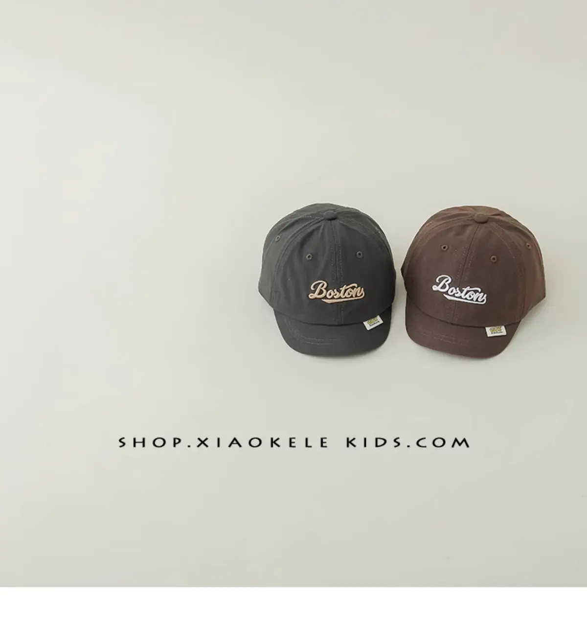 Baby Korean Letter Embroidered Cap for Boys Spring Autumn — feature 7