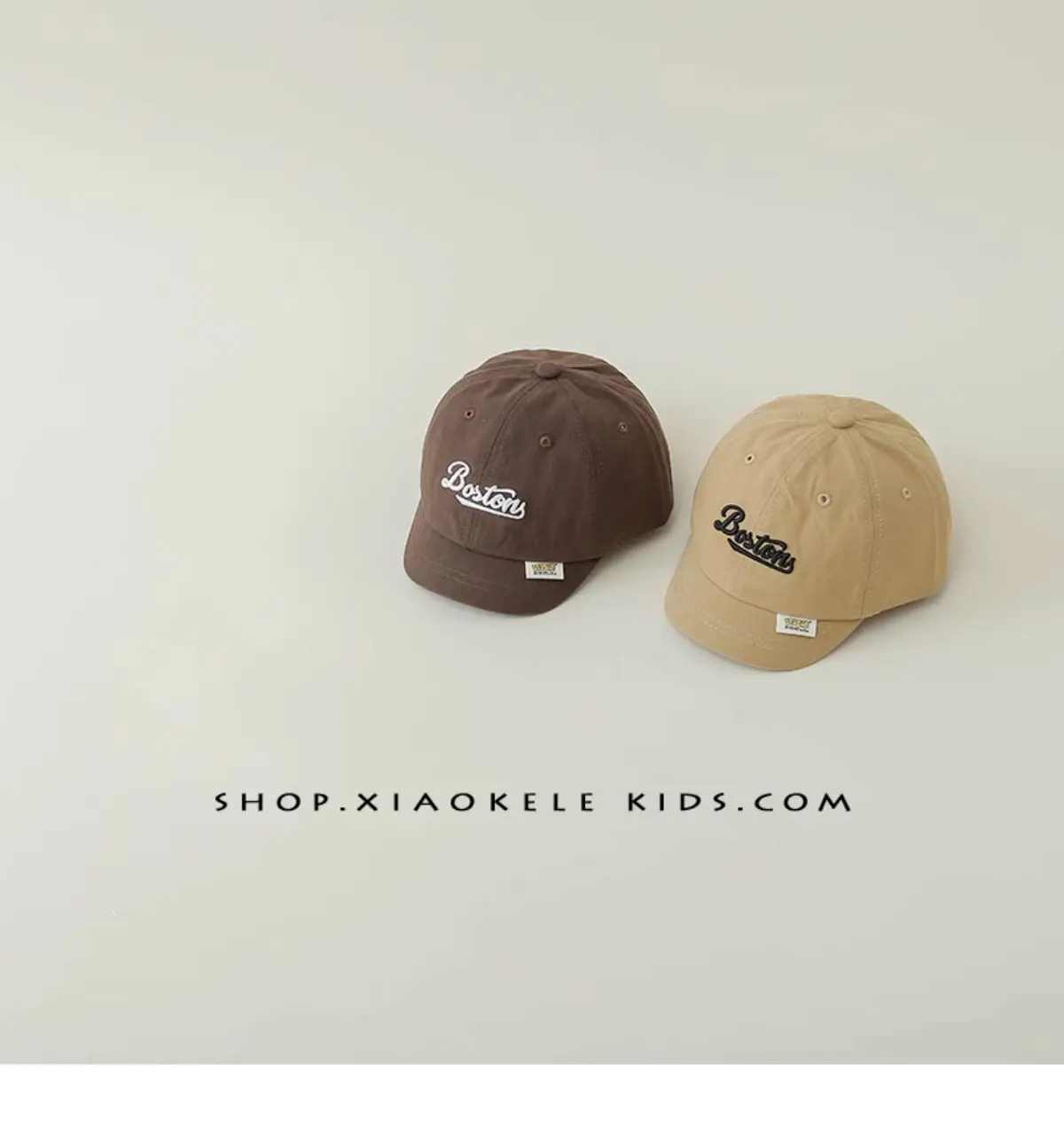 Baby Korean Letter Embroidered Cap for Boys Spring Autumn — feature 9