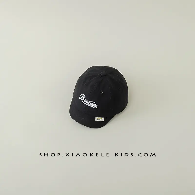 Baby Korean Letter Embroidered Cap for Boys Spring Autumn - Image 2