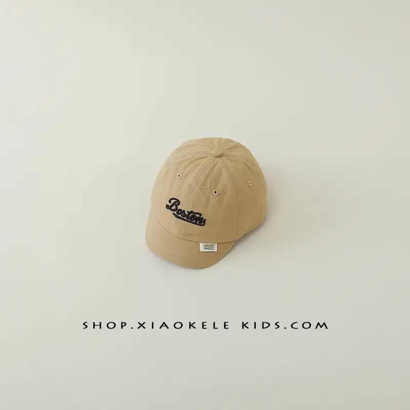 Baby Korean Letter Embroidered Cap for Boys Spring Autumn - Image 4