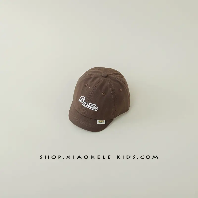 Baby Korean Letter Embroidered Cap for Boys Spring Autumn - Image 5