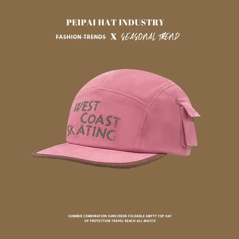 Women's West Coast Skating Baseball Cap with Side Pocket - Image 3