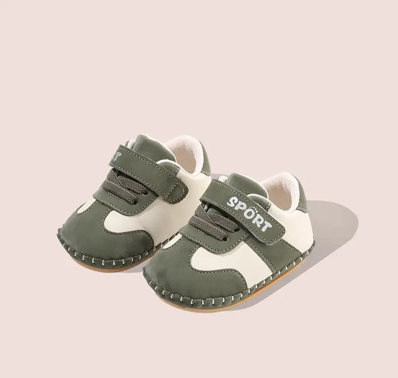 Green Soft Slip-On Baby Shoes for 0-18 Months — feature 24