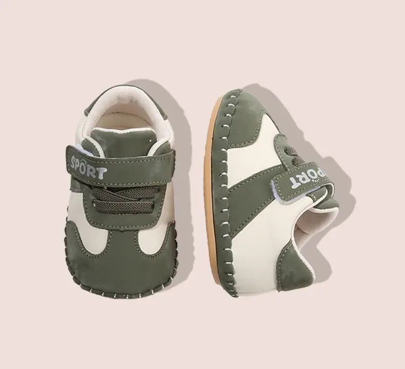 Green Soft Slip-On Baby Shoes for 0-18 Months — feature 25