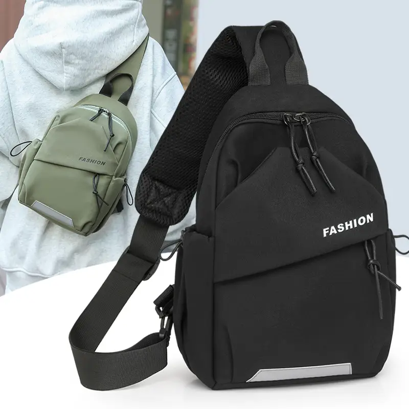 Fashion Blue Crossbody Bag for Women Student Commute