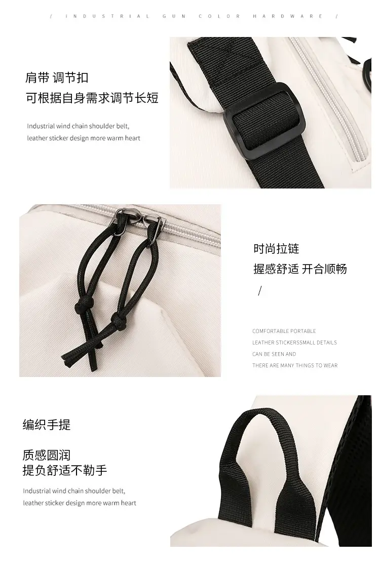 Fashion Blue Crossbody Bag for Women Student Commute — feature 12