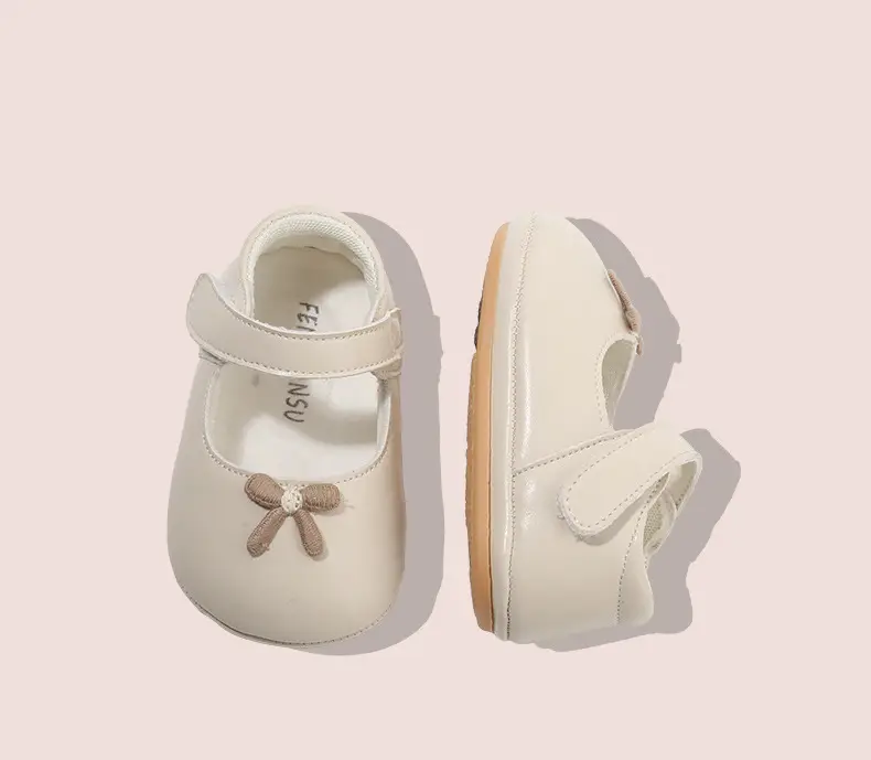 Baby Princess Shoes Soft Sole 6-12M White — feature 22