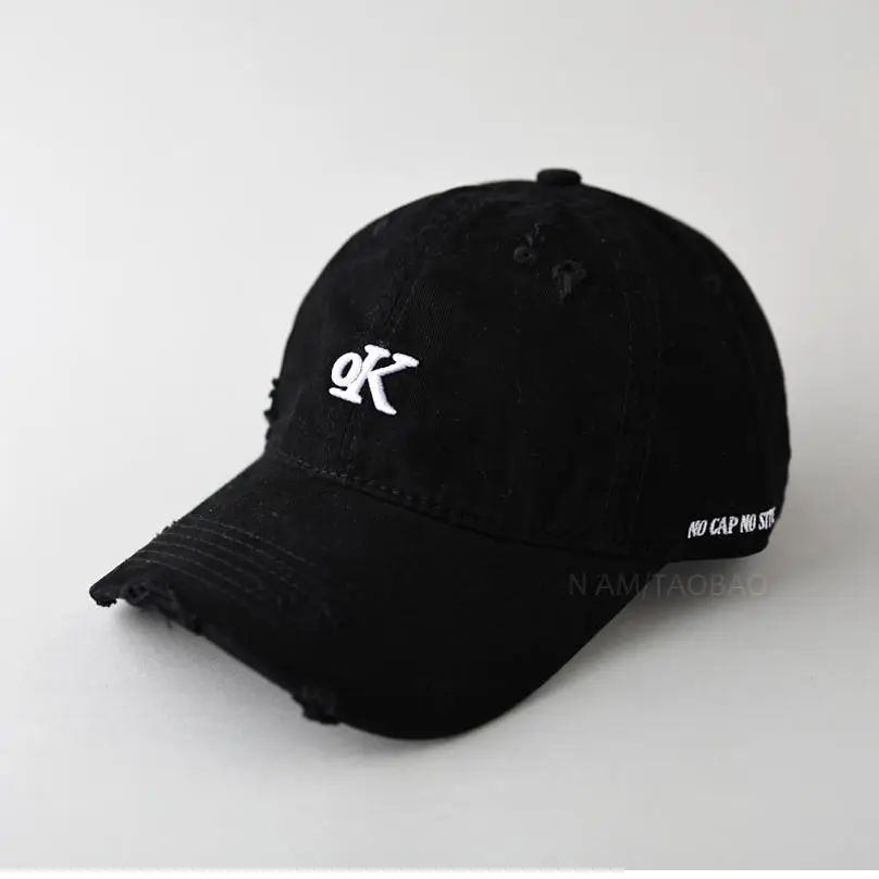 Women's Embroidered Letter Baseball Cap Beige Spring Summer Travel Sun Cap - Image 10