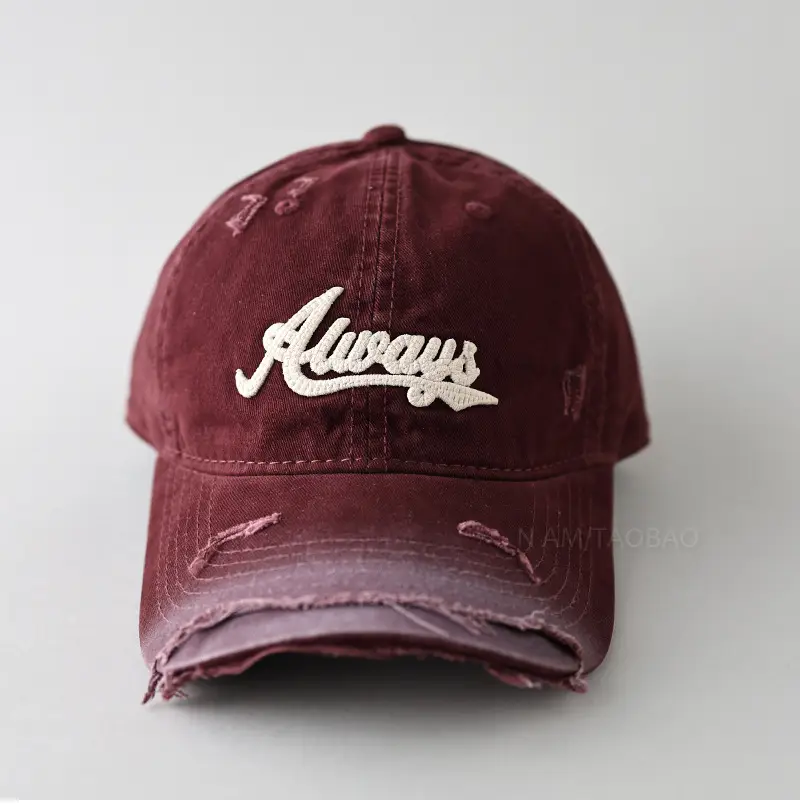 Black Embroidered Baseball Cap for Men Women — feature 17