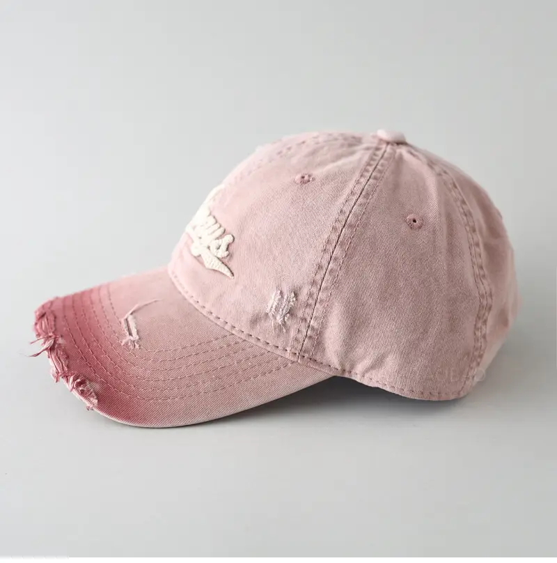 Black Embroidered Baseball Cap for Men Women — feature 9