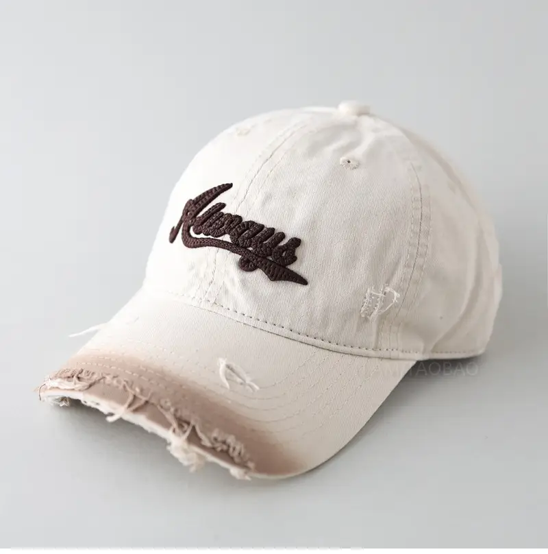 Black Embroidered Baseball Cap for Men Women