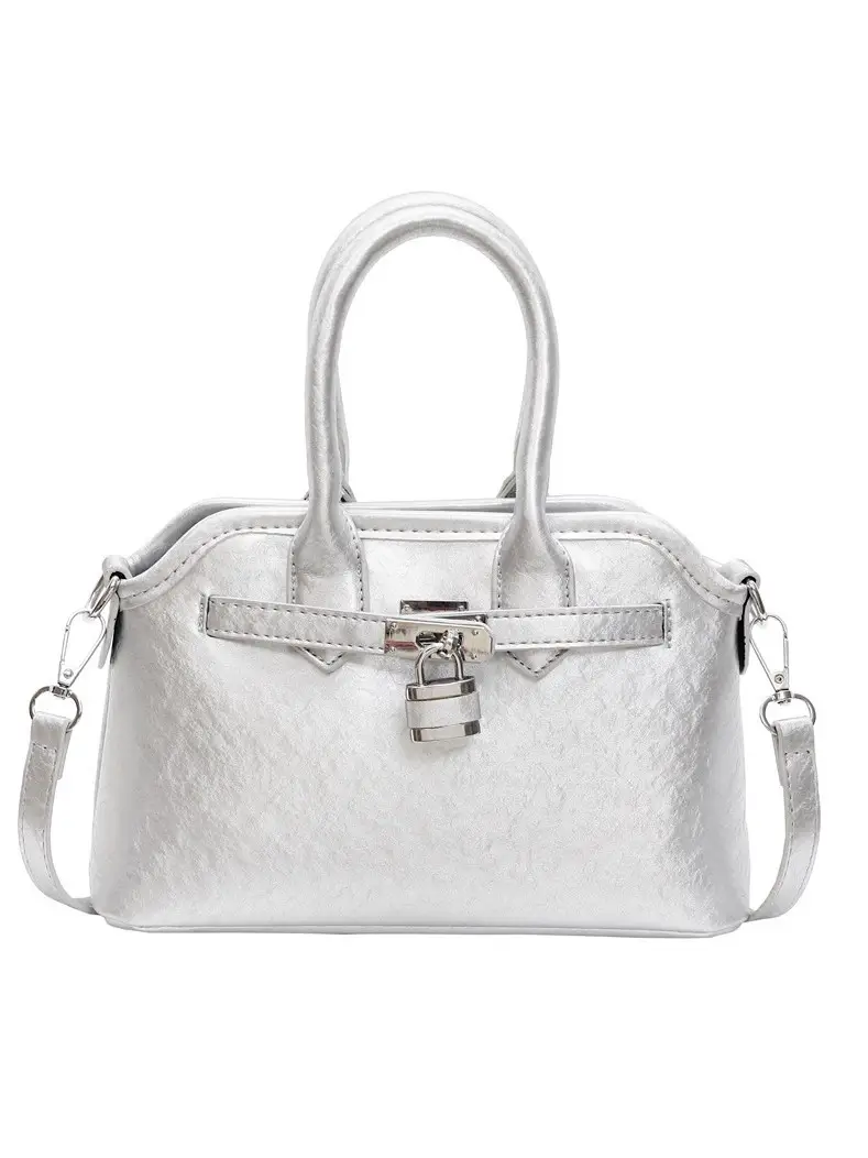 White Crossbody Shoulder Bag for Women Spring Summer 2025 - Image 9